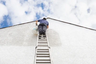 Peinture extérieure à Prin-Deyrançon — façades et ravalement